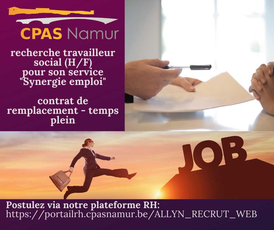 Accepter Un Poste Au Dessus De Ses Compétences Accueil - CPAS Namur